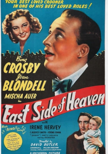 EAST SIDE OF HEAVEN - 1939 - BING CROSBY - JOAN BLONDELL