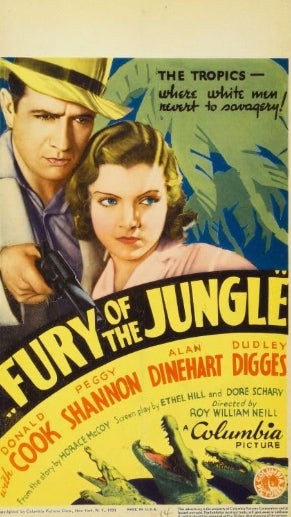 FURY OF THE JUNGLE - 1933 - DONALD COOK - PEGGY SHANNON