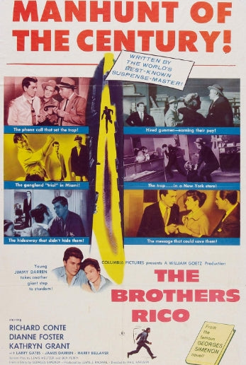 THE BROTHERS RICO - 1957 - RICHARD CONTE - DIANNE FOSTER