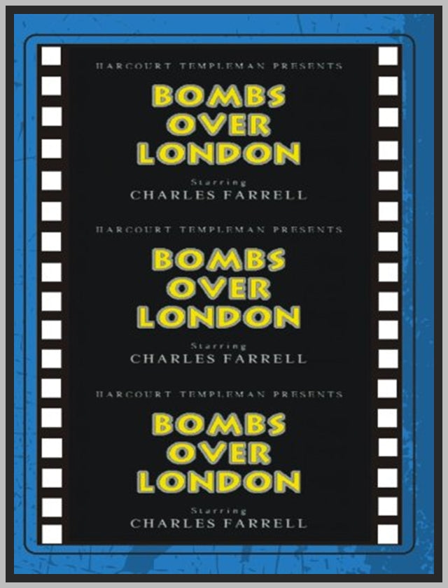 BOMBS OVER LONDON - 1937 - CHARLES FARRELL - RARE DVD