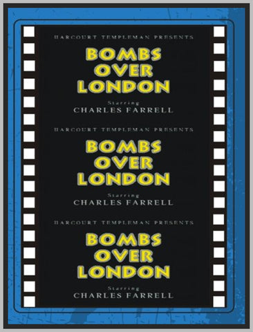BOMBS OVER LONDON - 1937 - CHARLES FARRELL - RARE DVD
