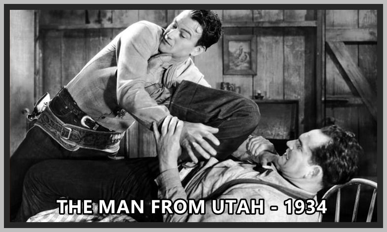 THE MAN FROM UTAH - 1934 - JOHN WAYNE - RARE DVD