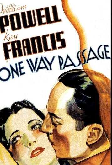 ONE WAY PASSAGE - COLORIZED - 1933 - WILLIAM POWELL