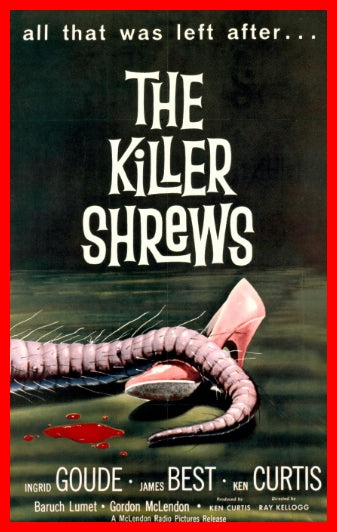 The Killer Shrews - 1959 - DVD
