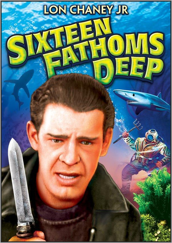 SIXTEEN FATHOMS DEEP - 1934 - SALLY O' NEIL - RARE DVD
