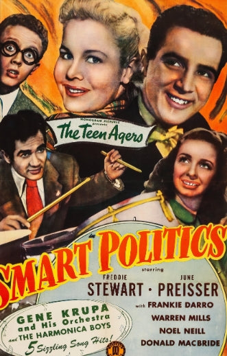 SMART POLITICS - 1948 - FREDDIE STEWART - JUNE PREISSER - FRANKIE DARROCAMPUS SLEUTH - FREDDIE STEWART - JUNE PREISSER