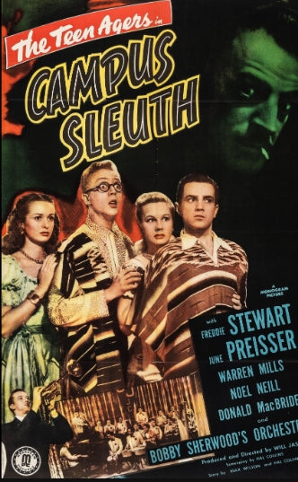 CAMPUS SLEUTH - 1948 - FREDDIE STEWART - JUNE PREISSER