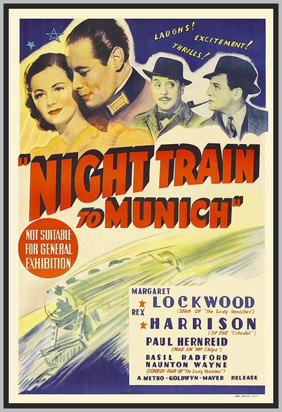 Night Train To Munich 1940 Colorized Margaret Lockwood Rare Dv Tv Museum Dvds 4408