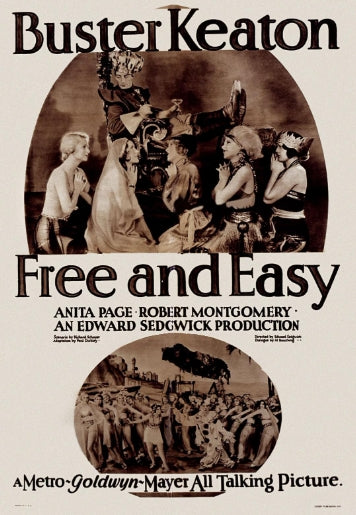 FREE AND EASY - 1930 - BUSTER KEATON