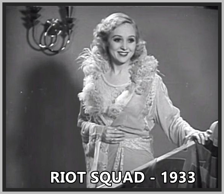 RIOT SQUAD - 1933 - MADGE BELLAMY - RARE DVD