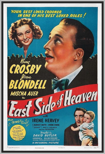 East Side Of Heaven - 1939 - Colorized - Bing Crosby - Rare Dvd – Tv 