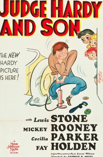 JUDGE HARDY AND SON - COLORIZED