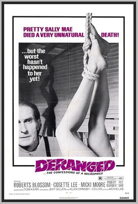 DERANGED - 1974 - ROBERTS BLOSSON - DVD
