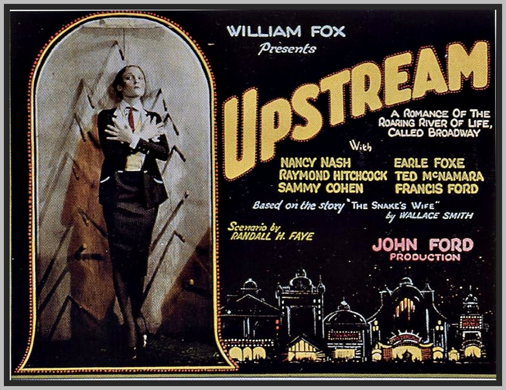 UPSTREAM AND OTHERS - SILENT - 1927 - NANCY NASH - RARE DVD
