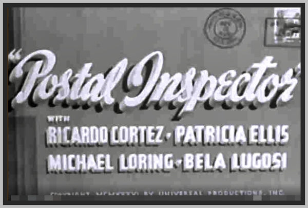 POSTAL INSPECTOR 1936 RICARDO CORTEZ RARE DVD TV Museum DVDs postal-inspector-1936-ricardo-cortez-rare-dvd-tv-museum-dvds
