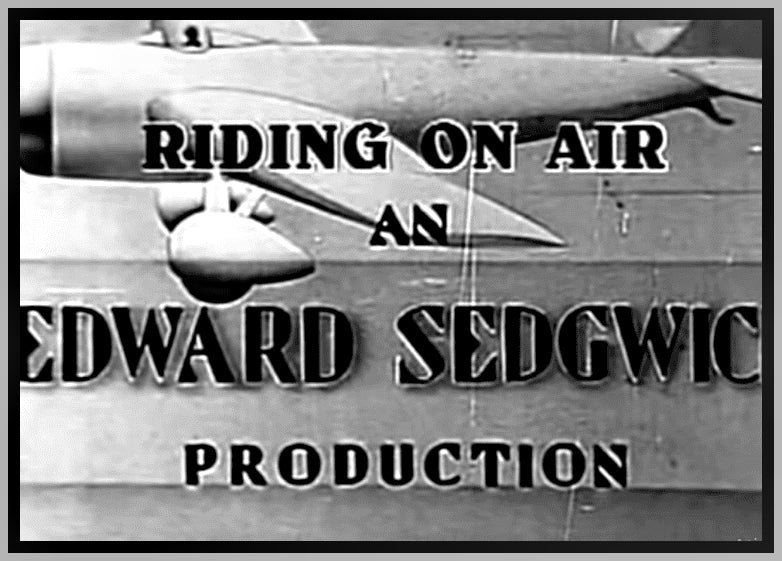 RIDING ON AIR - 1937 - JOE E. BROWN - RARE DVD
