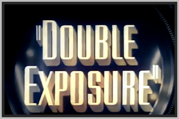 DOUBLE EXPOSURE 1944 CHESTER MORRIS COLORIZED RARE DVD TV