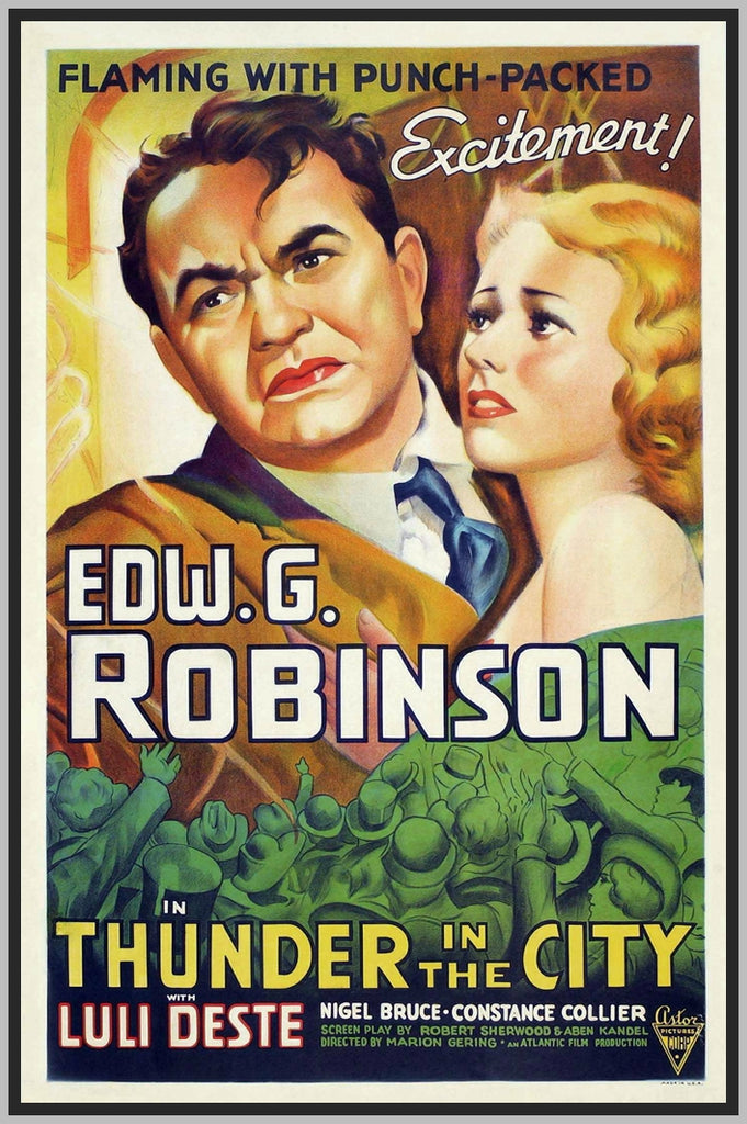 THUNDER IN THE CITY - 1937 - NIGEL BRUCE - RARE DVD