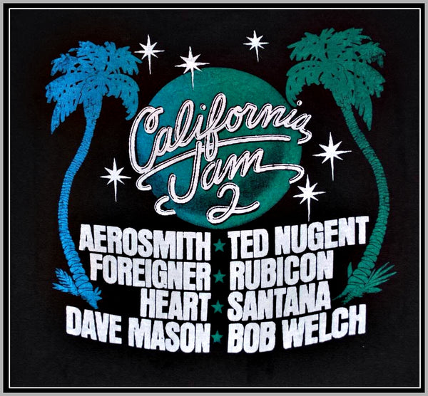 CALIFORNIA JAM 1978 AEROSMITH TED NUGENT HEART DAVE MASON TV Museum DVDs
