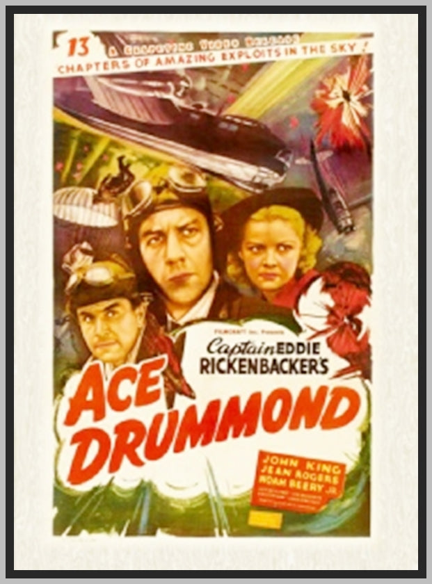 ACE DRUMMOND - 1936 - JOHN KING - RARE DVD