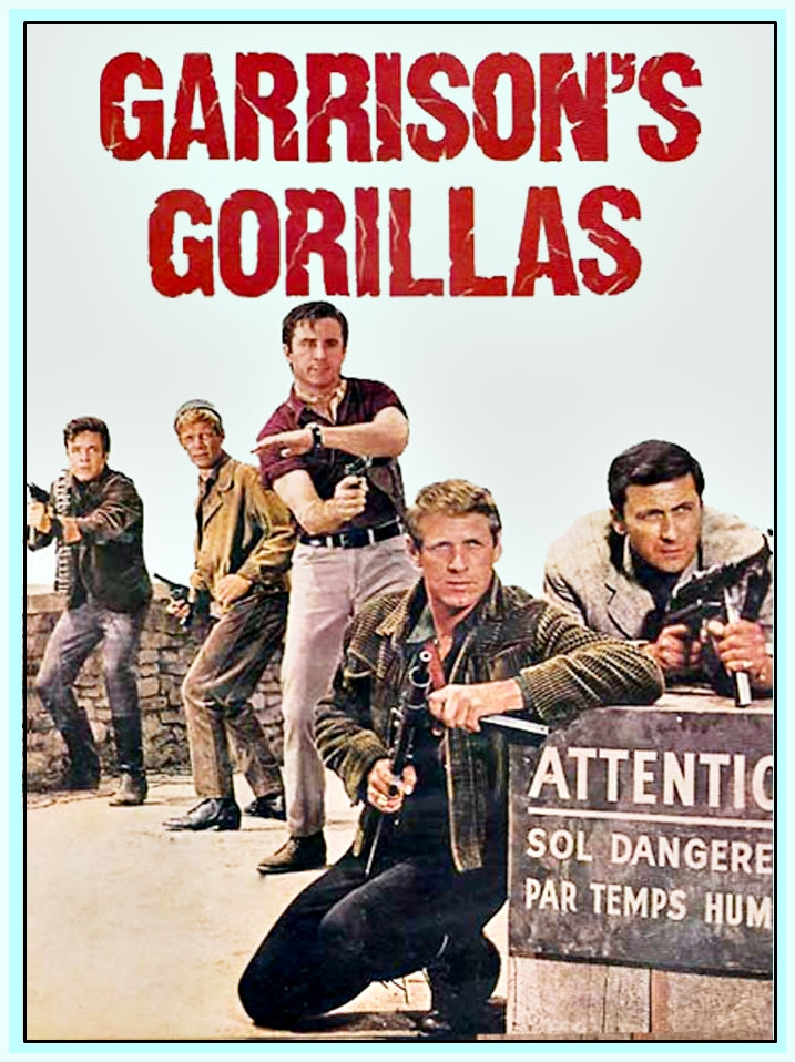 GARRISON'S GORILLAS - THE COMPLETE SERIES - 7 DVDS