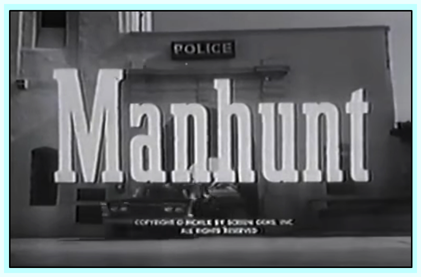 MANHUNT - 1959 - VICTOR JORY - 17 RARE EPISODES - DVDS