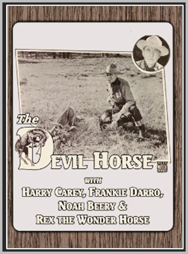 THE DEVIL HORSE - 1932 - HARRY CAREY - RARE DVD