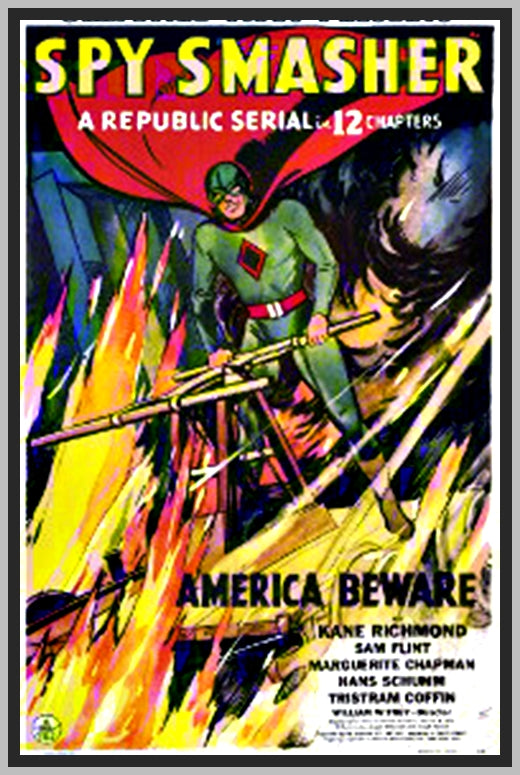 SPY SMASHER - 1942 - SAM FLINT - RARE DVD