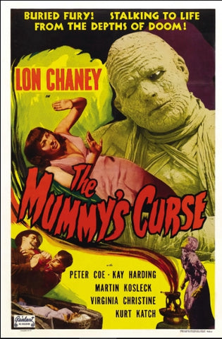 THE MUMMY'S CURSE - COLORIZED