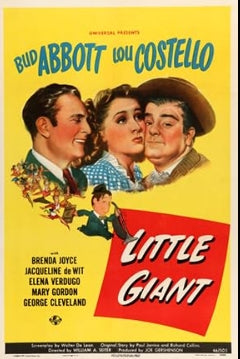 LITTLE GIANT - ABBOTT AND COSTELLO - COLORIZED