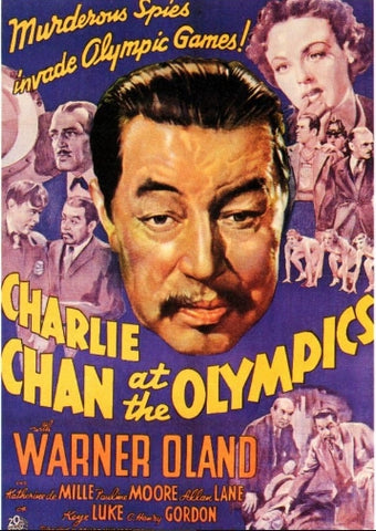 CHARLIE CHAN - THE BLACK CAMEL - COLORIZED