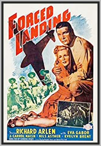 FORCED LANDING '41 - RICHARD ARLEN - COLORIZED - RARE DVD