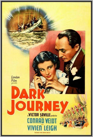 DARK JOURNEY - COLORIZED - 1937 - VIVIEN LEIGH - RARE DVD