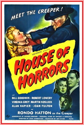 HOUSE OF HORRORS - 1946 - RONDO HATTON