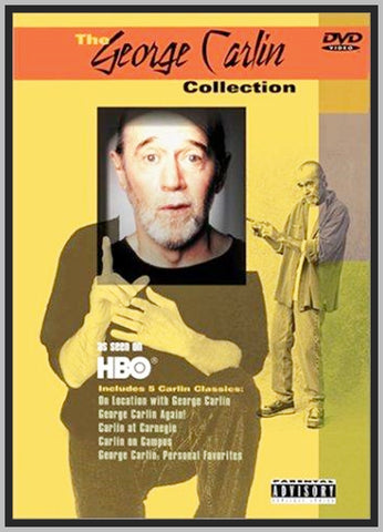 HBO ON LOCATION - GEORGE CARLIN CARNEGIE HALL - 1983 - RARE DVD