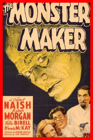 THE MONSTER MAKER - 1944 - DVD