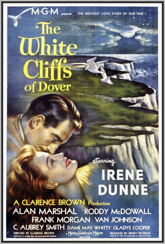 THE WHITE CLIFFS OF DOVER - COLORIZED - 1944 - IRENE DUNNE - RARE DVD