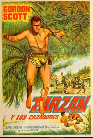 TARZAN AND THE TRAPPERS - 1960 - COLORIZED