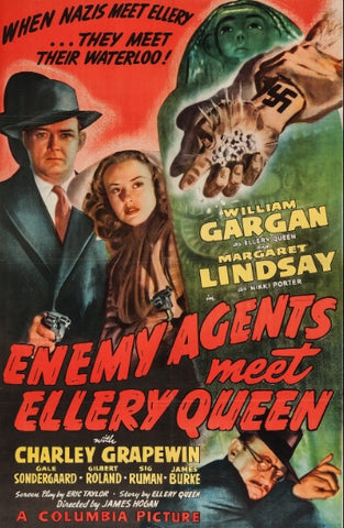 ENEMY AGENTS MEET ELLERY QUEEN - 1942 - COLORIZED