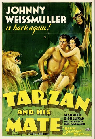 TARZAN AND HIS MATE - 1934 - COLORIZED