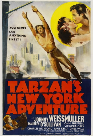 TARZAN'S NEW YORK ADVENTURE - 1942 - COLORIZED