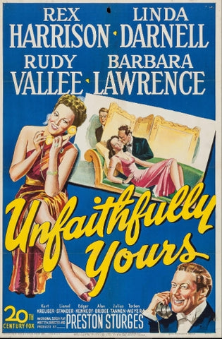UNFAITHFULLY YOURS - 1948 - COLORIZED