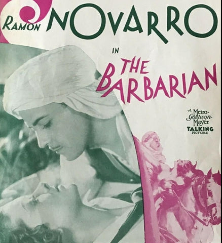THE BARBARIAN - 1933 - COLORIZED - RAMON NOVARRO - RARE DVD
