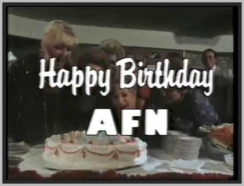 HAPPY BIRTHDAY ARMED FORCES NETWORK - 1983 - GERMANY - DVD