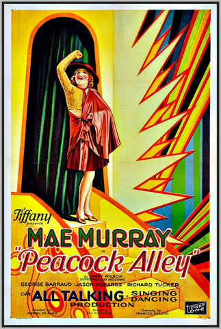 PEACOCK ALLEY - MAE MURRAY - 1930  -  RARE DVD