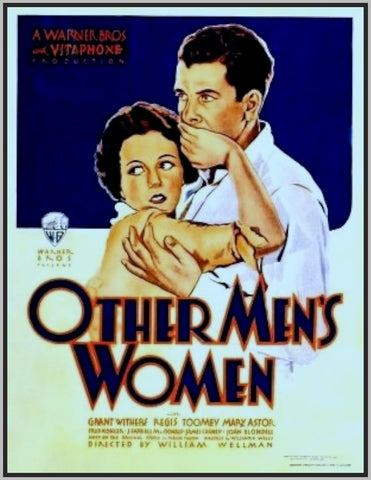 OTHER MEN'S WOMEN - 1931 - MARY ASTOR - RARE DVD