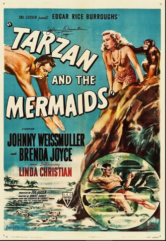 TARZAN AND THE MERMAIDS - 1948 - COLORIZED