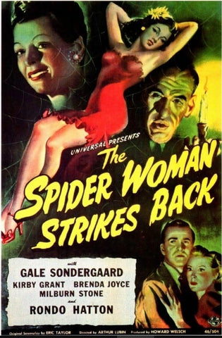 THE SPIDER WOMAN STRIKES BACK - 1946 - COLORIZED