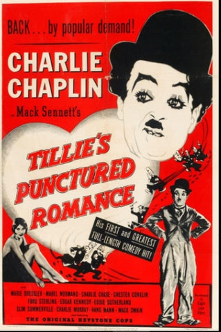 TILLIE'S PUNCTURED ROMANCE - 1914 - COLORIZED