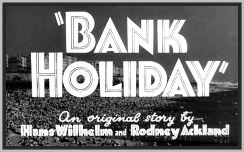 BANK HOLIDAY - 1938 - JOHN LODGE - RARE DVD